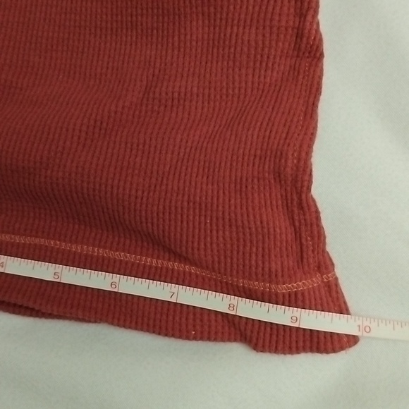 Free People Under The Stars Slim High Rise Thermal Fit & Flare Leggings L NEW - Picture 14 of 17